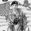Military k9 portraits