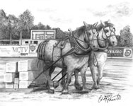 full body side portrait