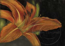 step 3 daylily flower painting