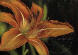 step 4 daylily flower painting