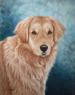 Finished portrait-click to enlarge