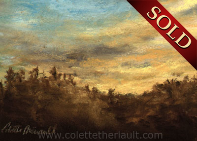 La Cloche Mountains Painting